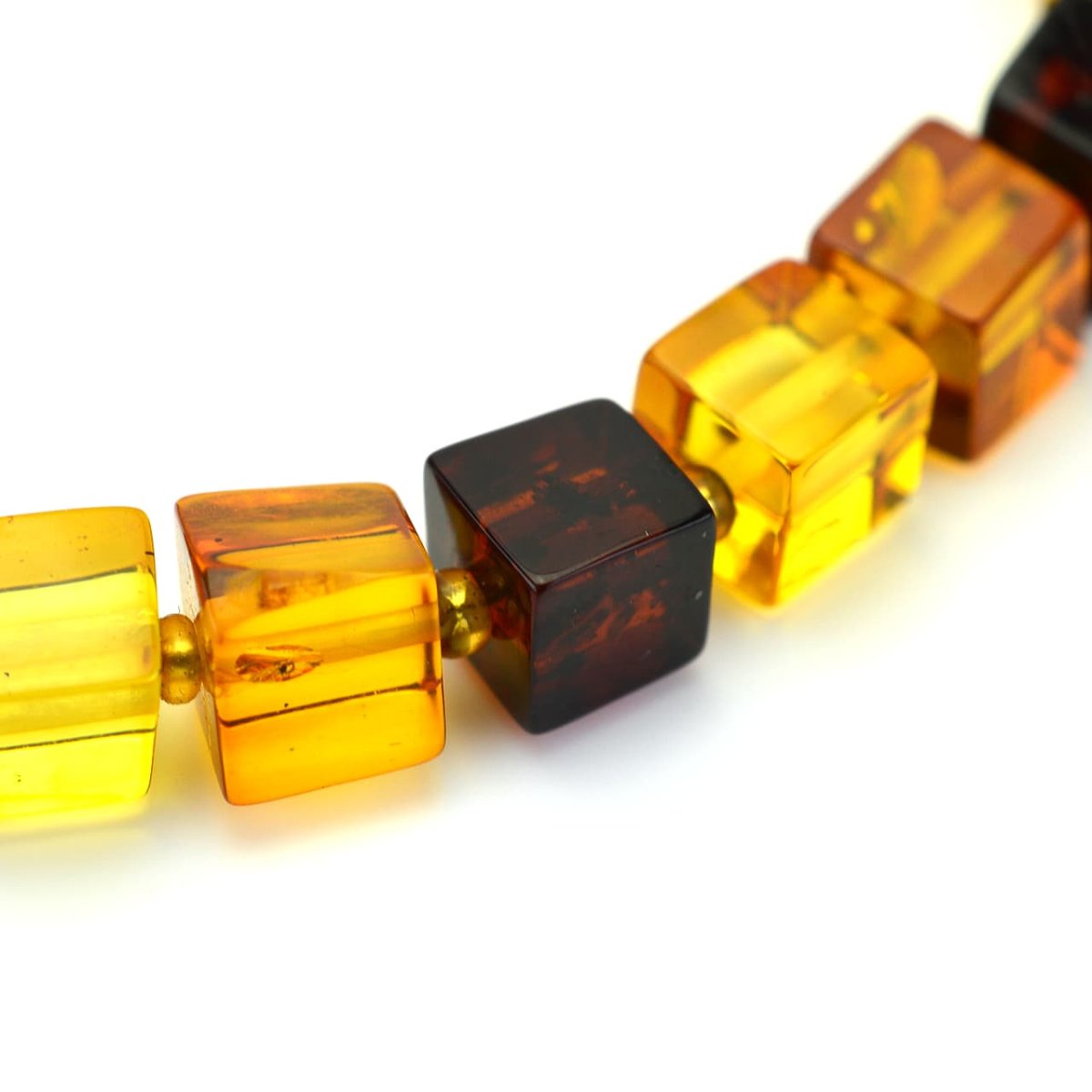 画像6: バルティックアンバー(琥珀)、バルト海リトアニア産 - キューブ型、フリーサイズ(15~17cm) (6)