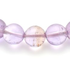 画像4: アメトリン(紫黄水晶) - 8mm玉、サイズ15、17cm (4)