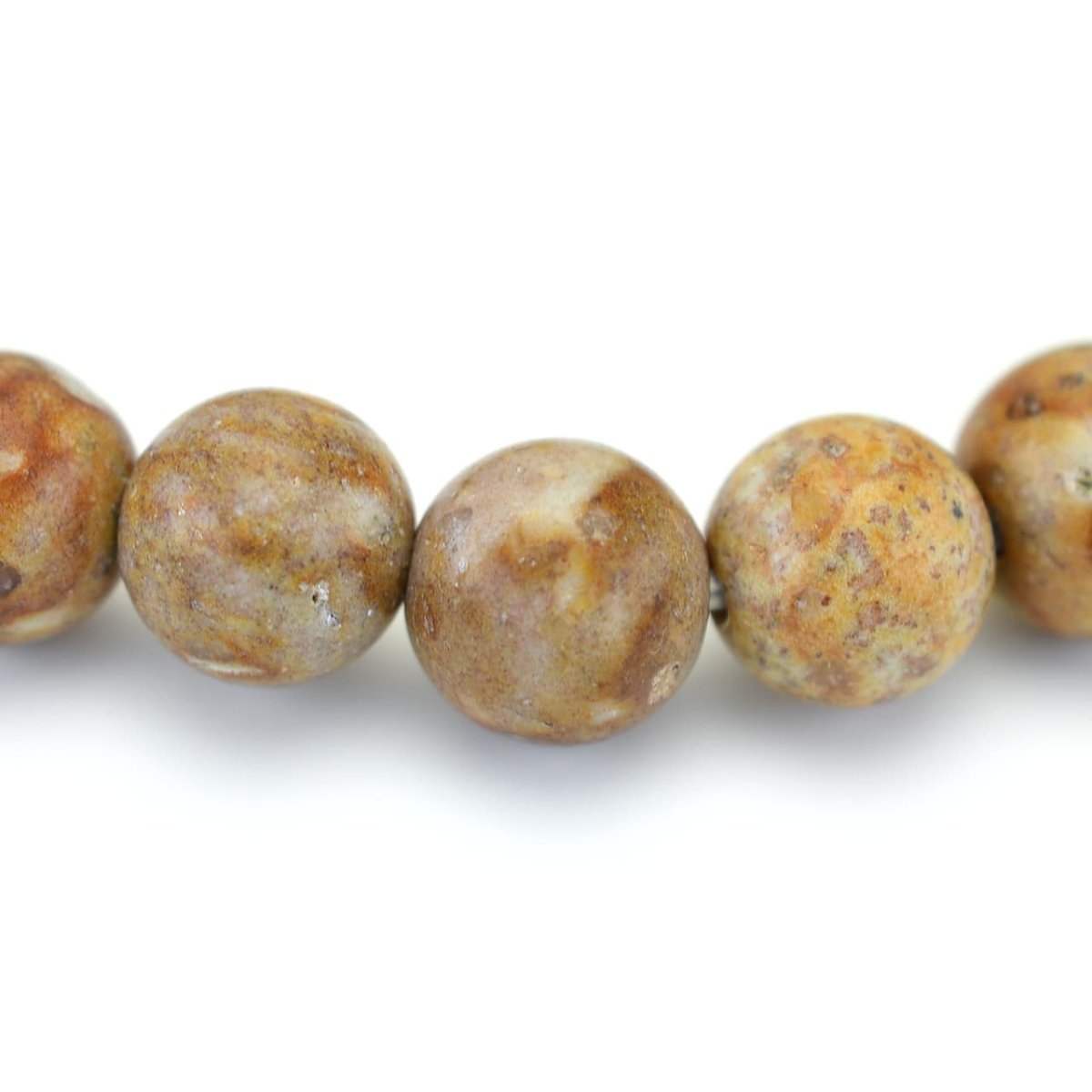 画像3: 姫川薬石 - 8mm玉、サイズ15、17cm (3)