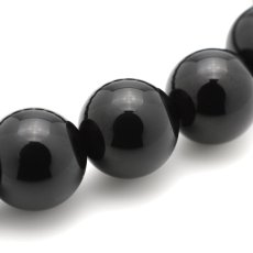 画像5: モリオン(黒水晶)(5Aランク) - 10mm玉、サイズ15、17cm (5)