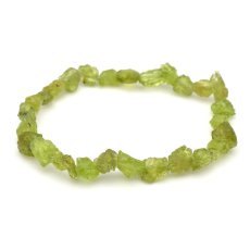 画像1: ペリドット(2Aランク) - ラフロックタンブル型、サイズ15cm (1)