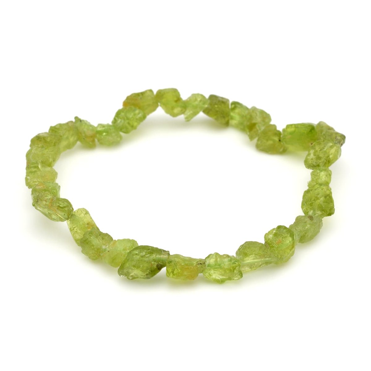 画像2: ペリドット(2Aランク) - ラフロックタンブル型、サイズ15cm (2)