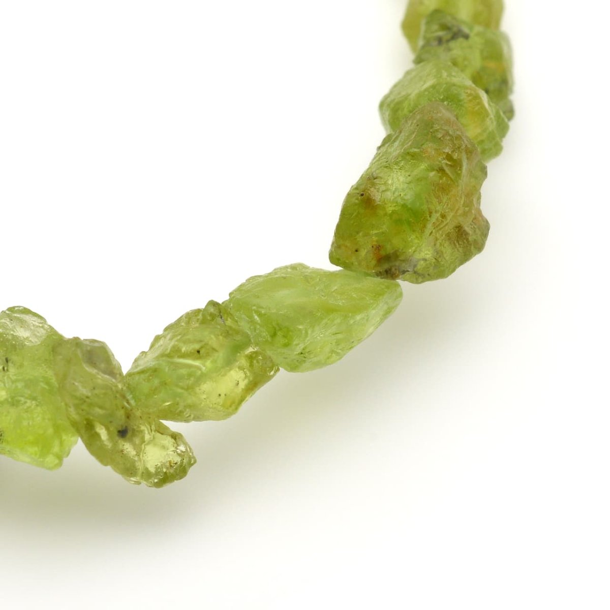 画像5: ペリドット(2Aランク) - ラフロックタンブル型、サイズ15cm (5)