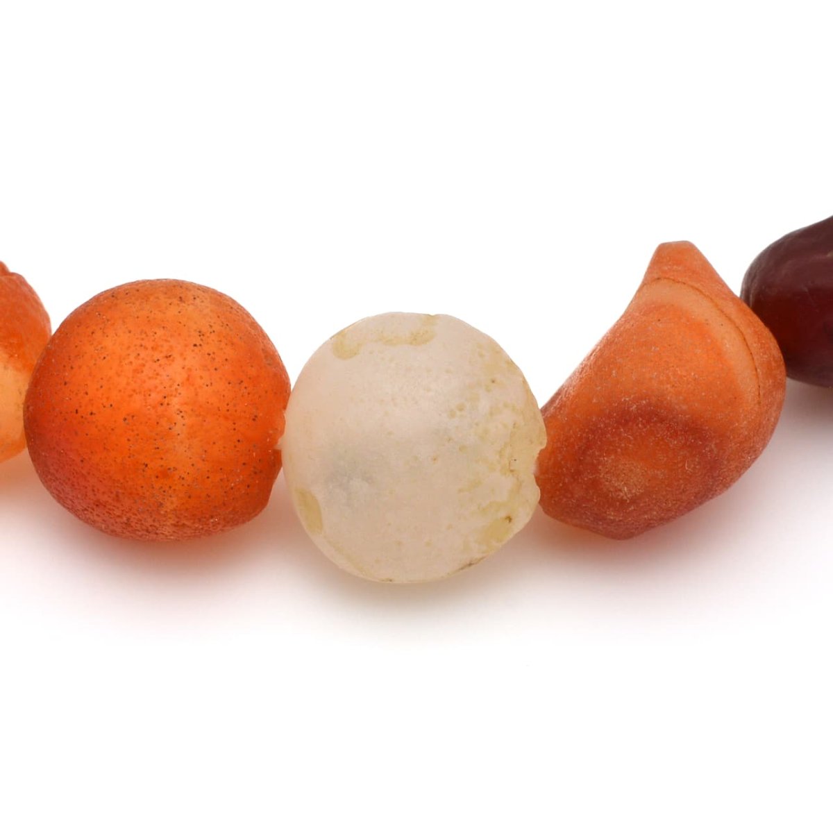 画像4: ゴビアゲート(ゴビ瑪瑙) - ラフロックタンブル型、サイズ15cm (4)