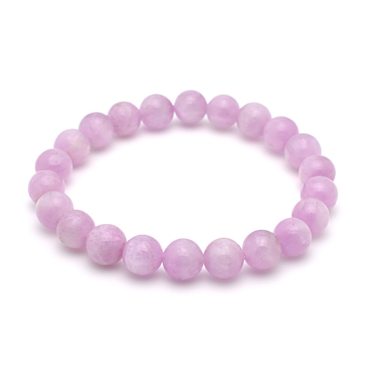 画像1: ミルキークンツァイト(3Aランク) - 8mm玉、サイズ15cm (1)