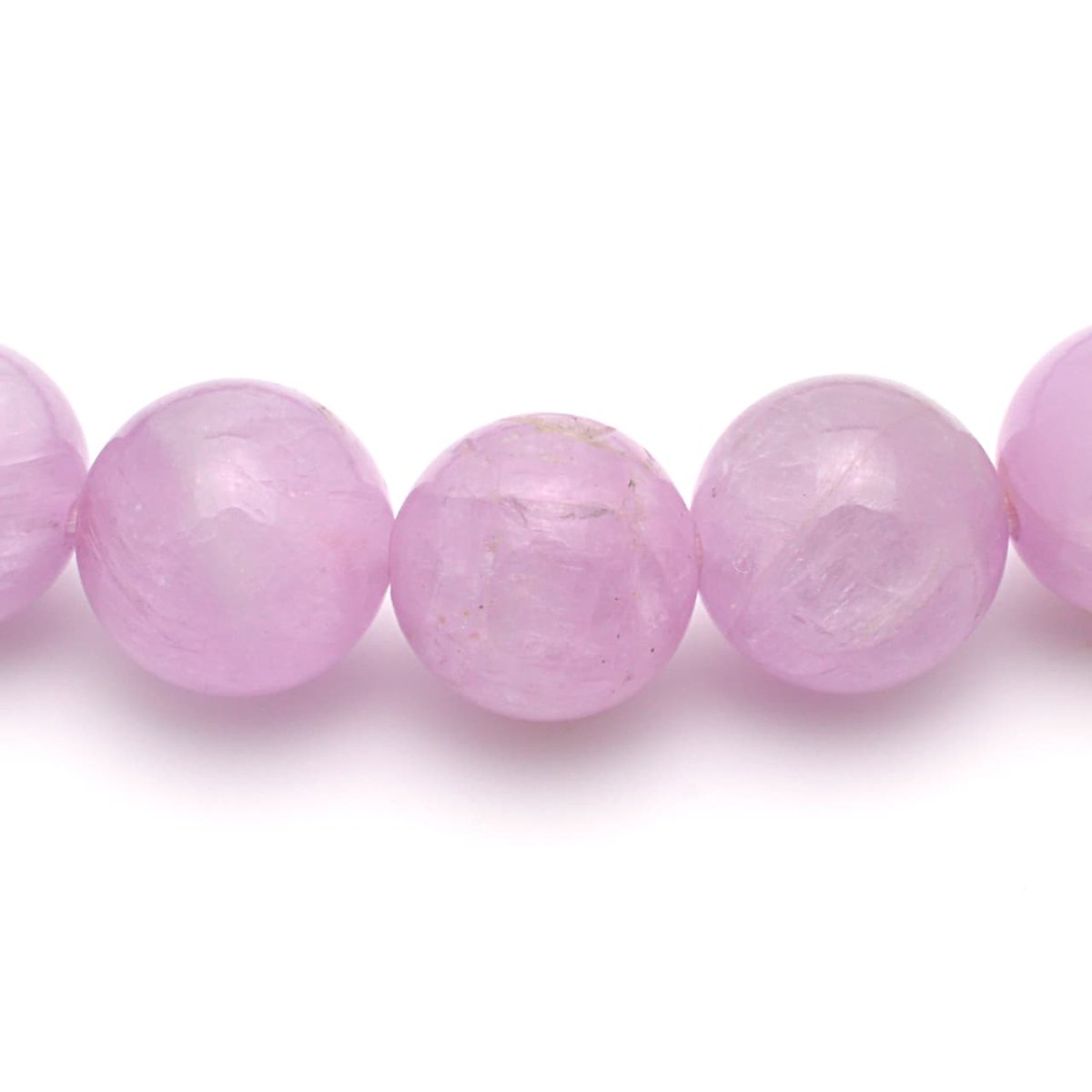 画像4: ミルキークンツァイト(3Aランク) - 8mm玉、サイズ15cm (4)