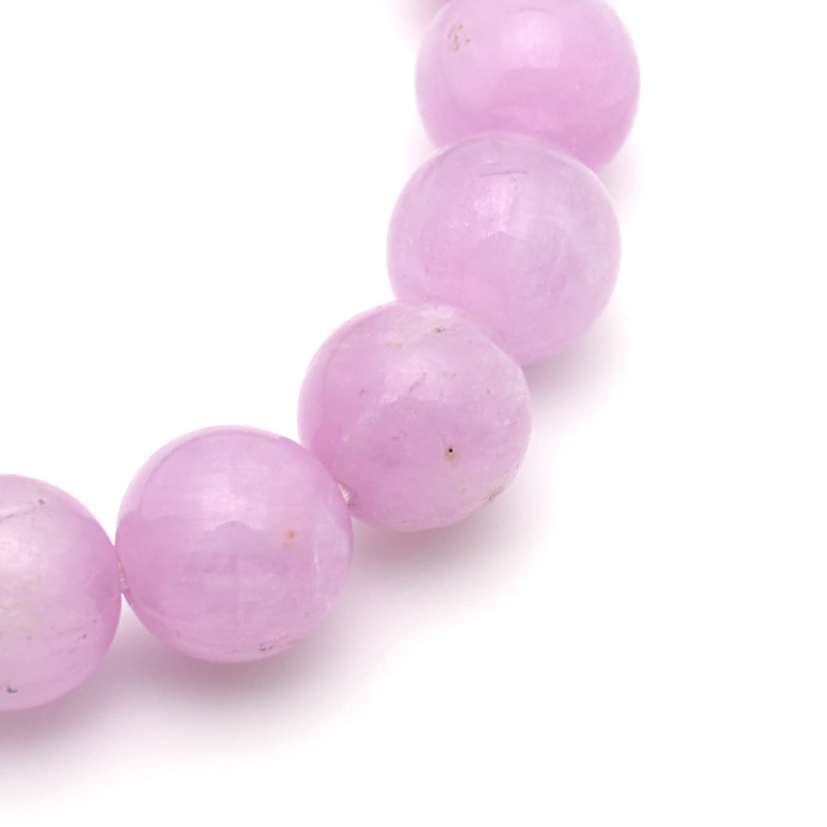 画像5: ミルキークンツァイト(3Aランク) - 8mm玉、サイズ15cm (5)