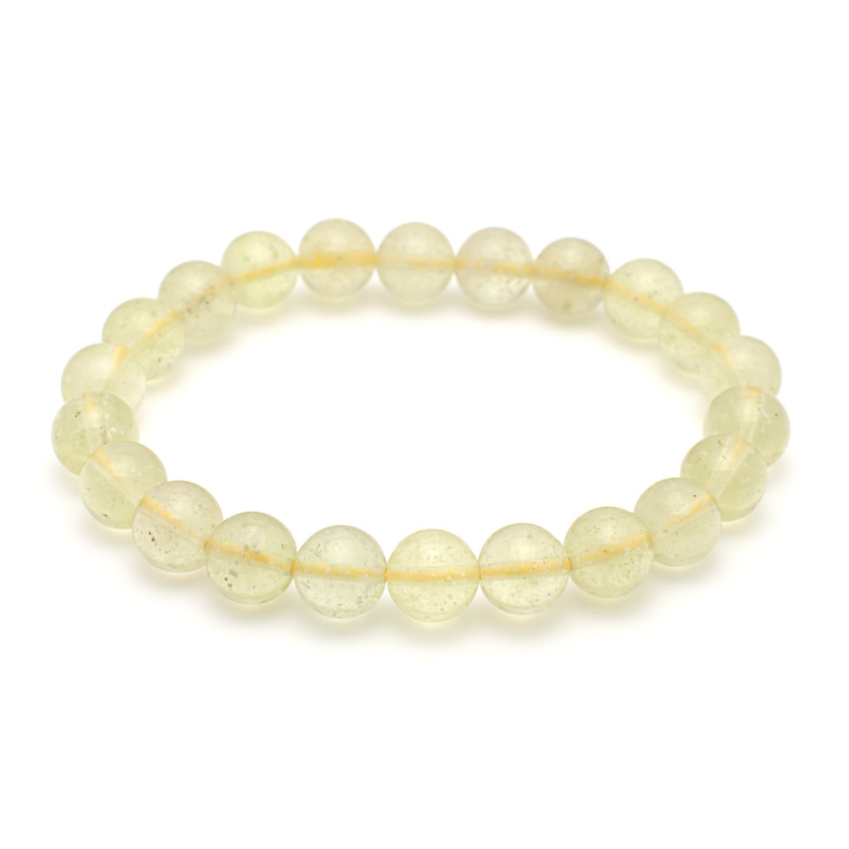 画像2: リビアングラス - 8mm玉、サイズ15cm (2)