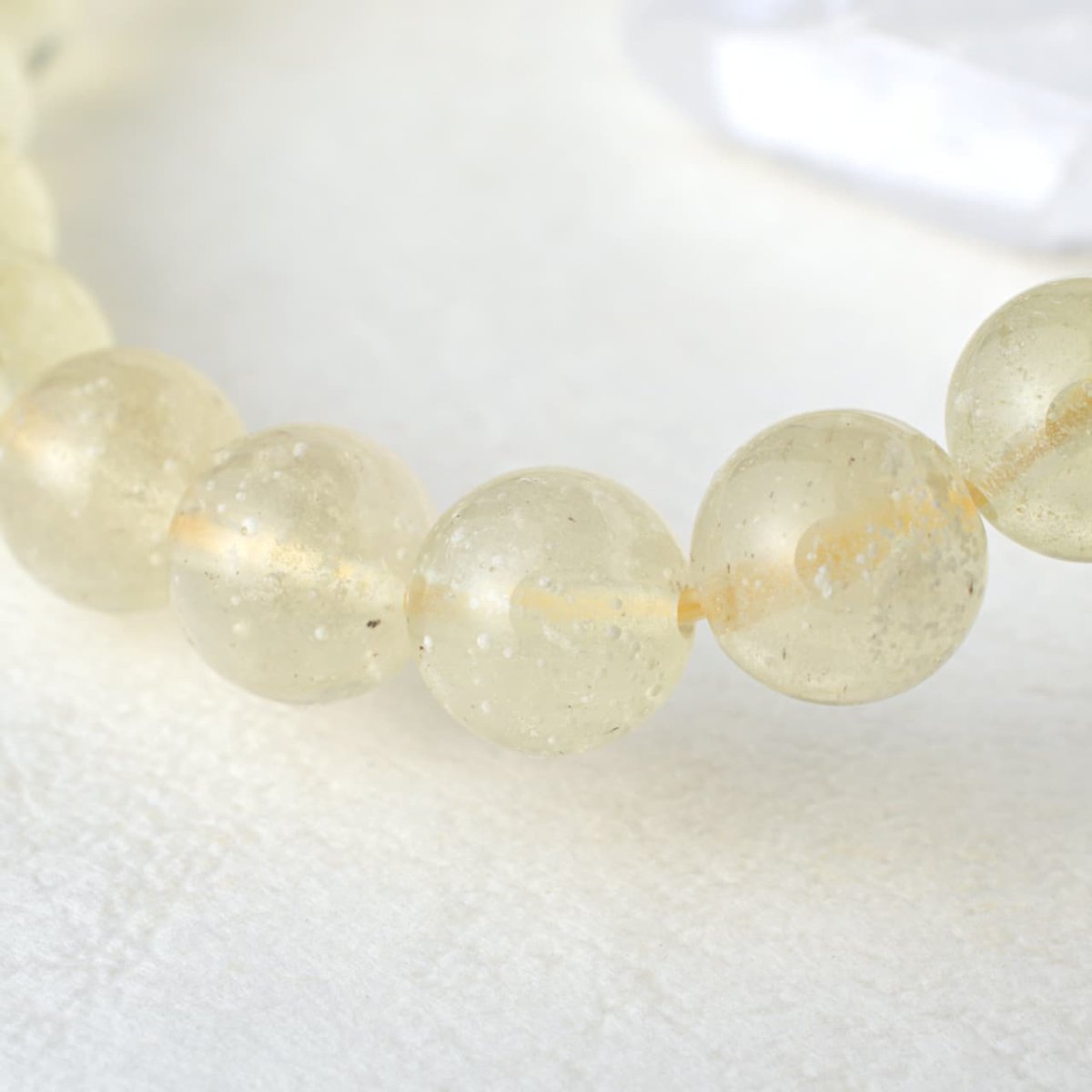 画像9: リビアングラス - 8mm玉、サイズ15cm (9)