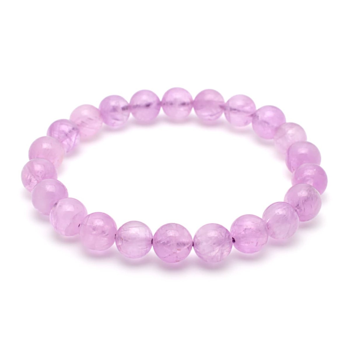 画像2: クンツァイト - 8mm玉、サイズ15cm (2)