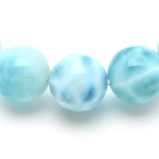 画像3: ラリマー(3Aランク) - 10mm玉、サイズ15.5cm (3)