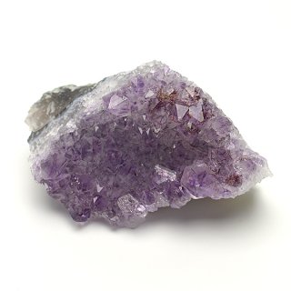 アメジスト(紫水晶)クラスター - 約495g【台座付】 | 天然石置物類のご