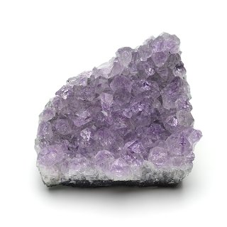 アメジスト(紫水晶)クラスター - 約495g【台座付】 | 天然石置物類のご
