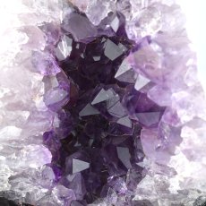 画像5: アメジスト(紫水晶)クラスター - 約495g【台座付】 (5)