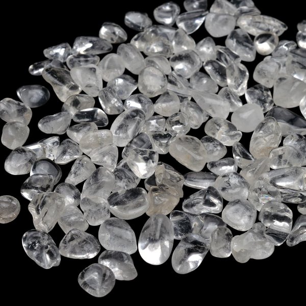 水晶さざれ石(大粒)、ヒマラヤ産 - 200g | 天然石置物類のご購入