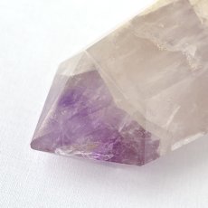 画像8: アメジスト(紫水晶)ポイント六角柱 - 約16cm【台座付】 (8)