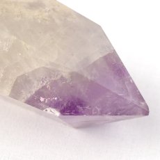 画像9: アメジスト(紫水晶)ポイント六角柱 - 約16cm【台座付】 (9)
