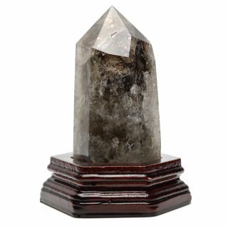 水晶ポイント六角柱 - 約22.5cm【台座付】 | 天然石置物類のご 水晶ポイント六角柱 - 約22.5cm【台座付】 | 天然石置物類のご