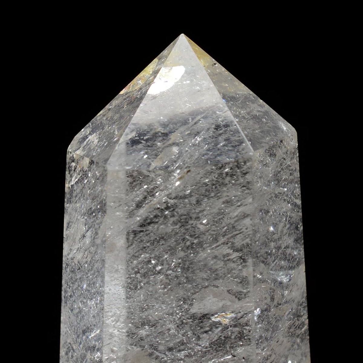 画像5: 水晶ポイント六角柱 - 約12.3cm【台座付】 (5)