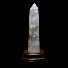 画像4: 水晶ポイント六角柱 - 約18cm【台座付】 (4)