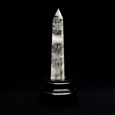 画像4: 水晶ポイント六角柱 - 約12.3cm【台座付】 (4)