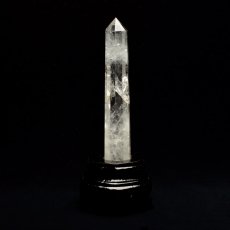 画像4: 水晶ポイント六角柱 - 約13.1cm【台座付】 (4)