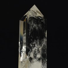 画像5: 虹入り水晶ポイント六角柱 - 約14.2cm【台座付】 (5)
