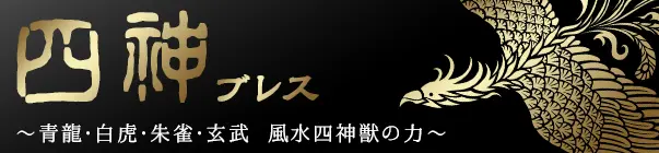 四神ブレス 青龍・白虎・朱雀・玄武 風水四神獣の力